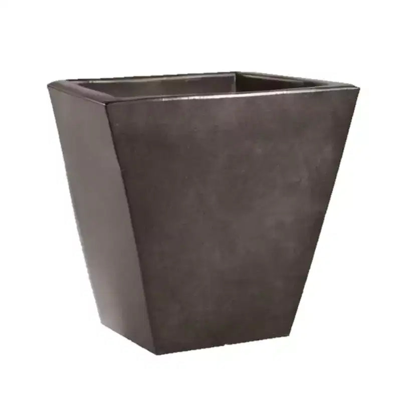 Jardinière carrée, expresso, 45,72 cm