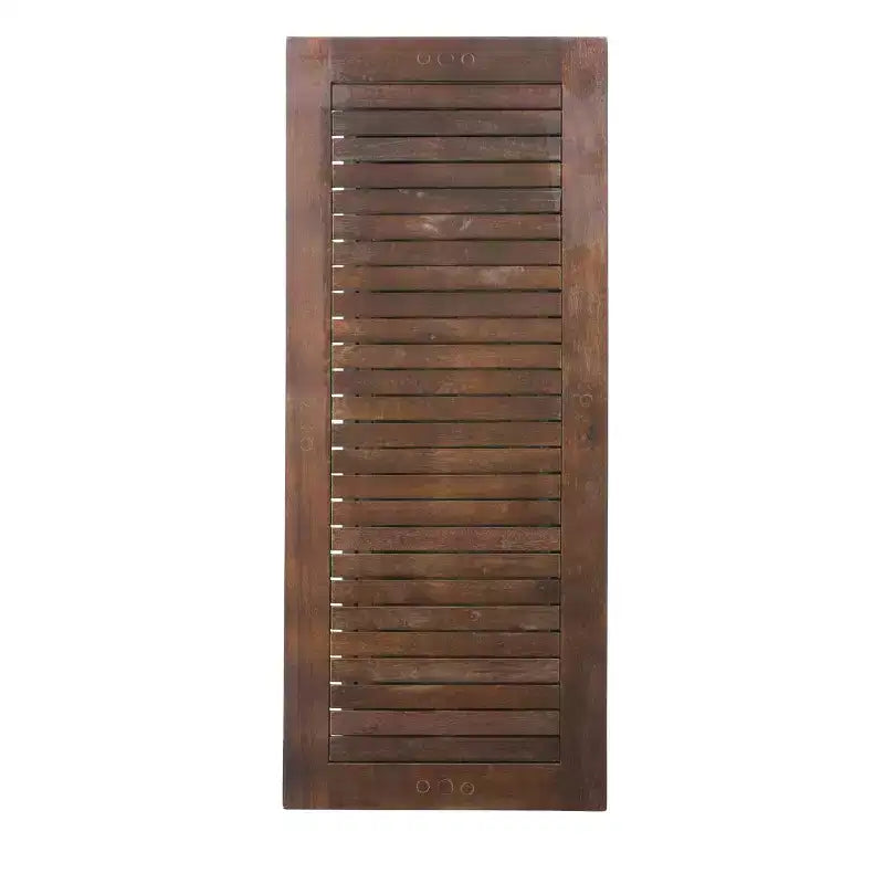Table de bar en bois d'acacia d'extérieur, acajou riche