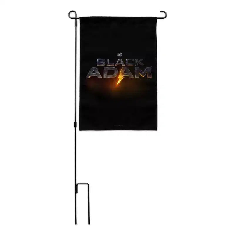 Drapeau de jardin Logo avec support de mât