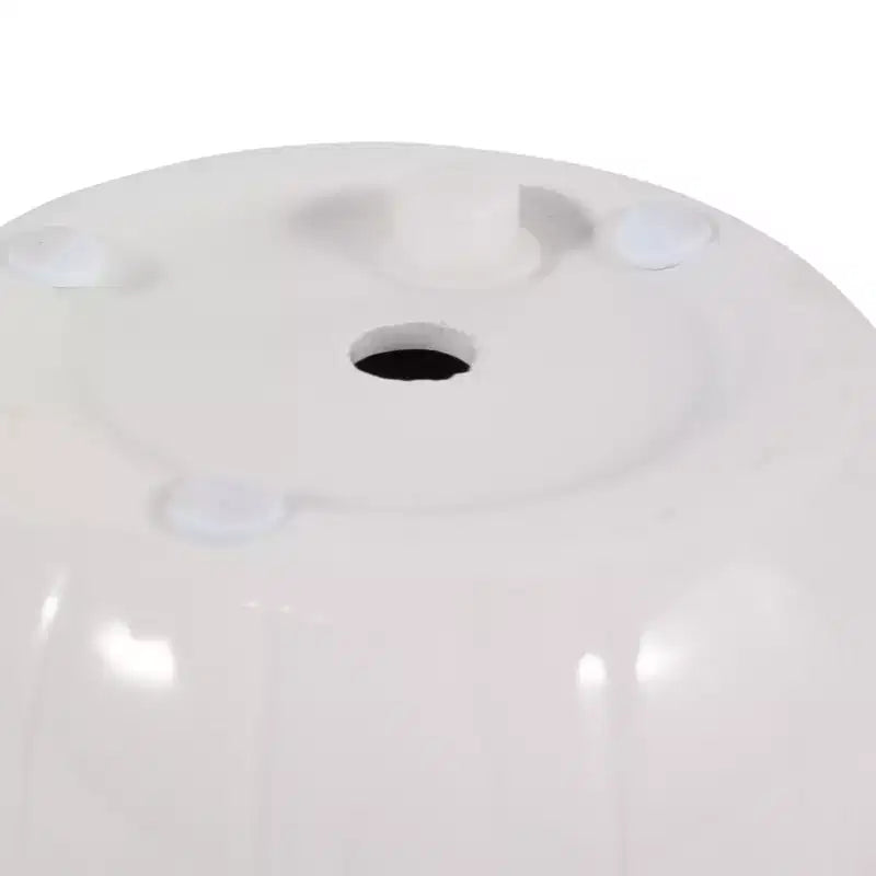 Jardinière décorative en céramique et porcelaine en forme de champignon - Décoration intérieure et extérieure - 5 blanche