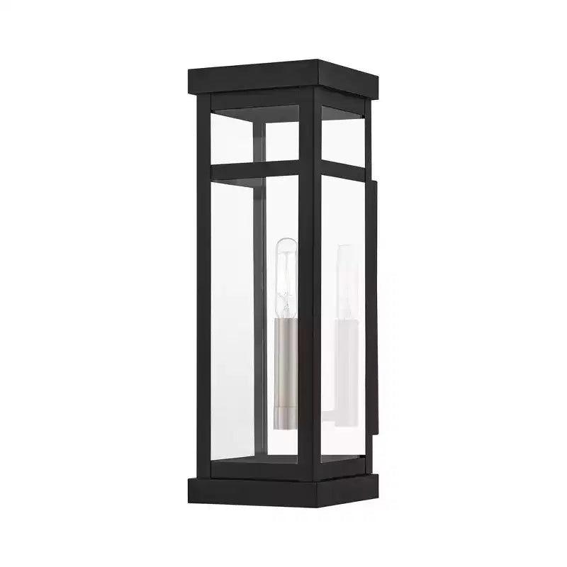 Livex Lighting Hopewell 1 - Light Wall Light in Black