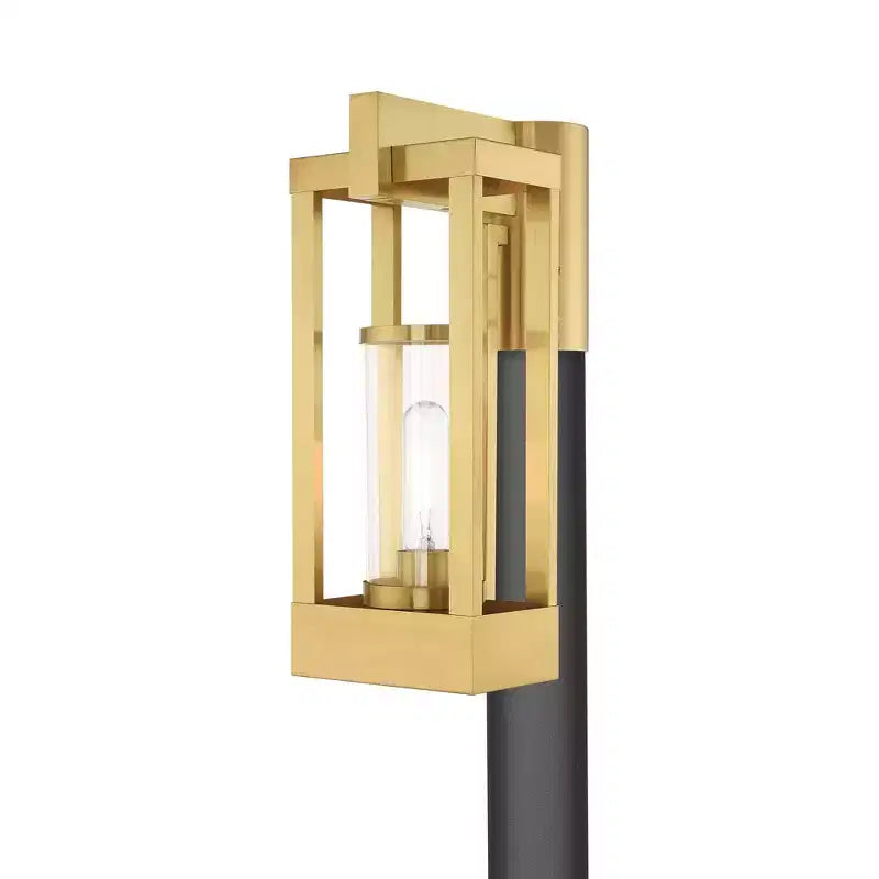 Livex Lighting Delancey 1 - Light Wall Light in Satin Brass