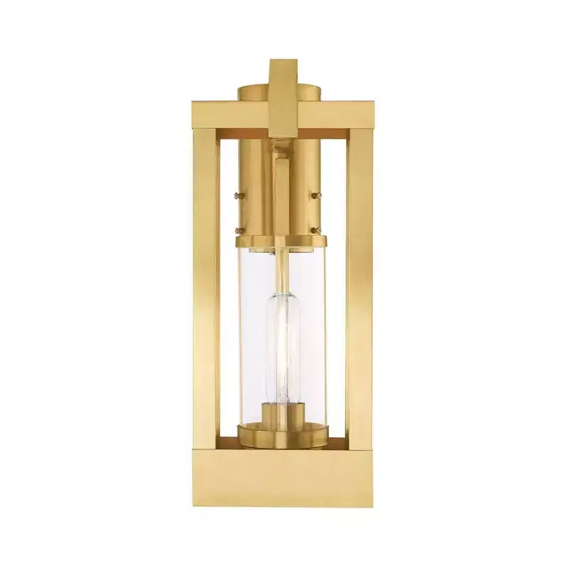 Applique Murale Lumière en Laiton Satiné