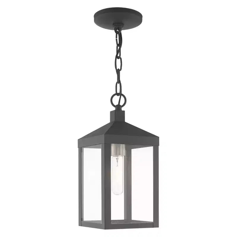 Livex Lighting Nyack 1 - Light Pendant in Scandinavian Gray
