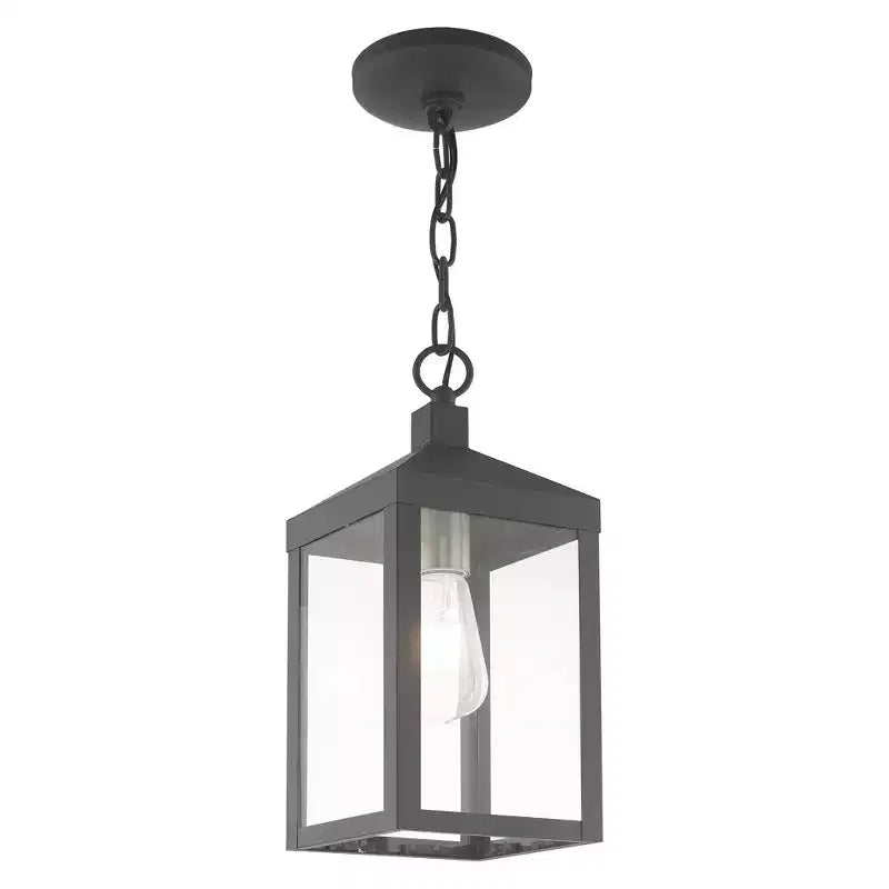 Suspension gris scandinave