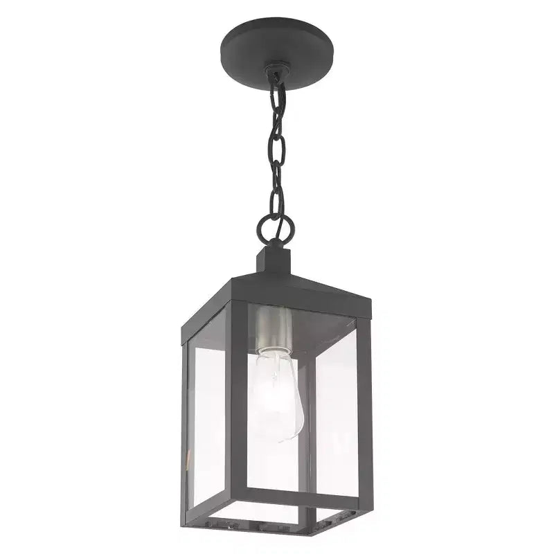 Suspension gris scandinave