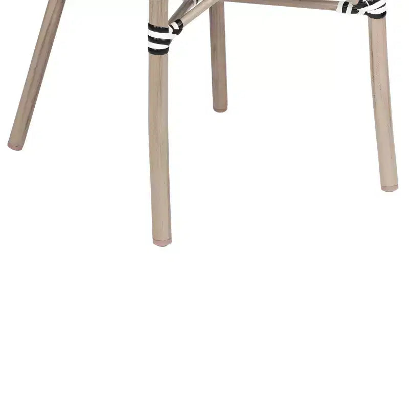 Chaises de pub empilables commerciales d'intérieur/d'extérieur avec accoudoirs