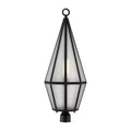 Savoy House Peninsula 1 - Light Post Light in Matte Black